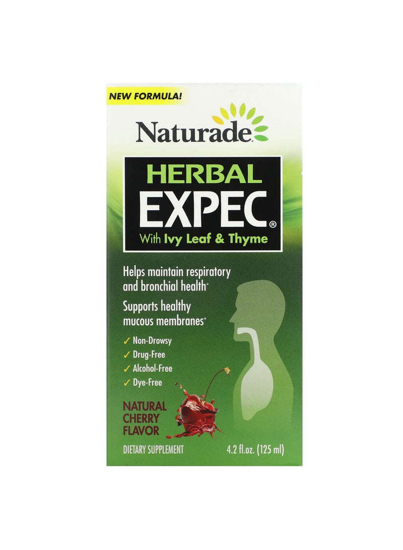 Herbal EXPEC with Ivy Leaf & Thyme, Natural Cherry, 4.2 fl oz (125 ml)